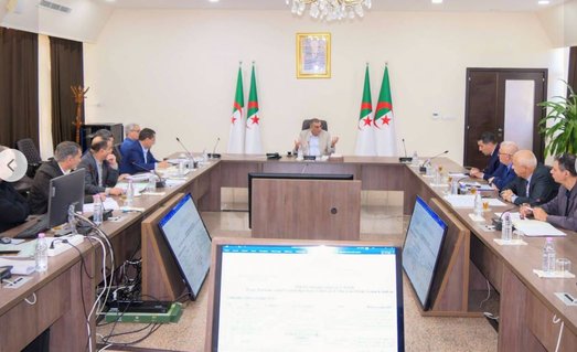 Coordinating meeting to follow up on the progress of the construction project for the Jijel - El Eulma highway access