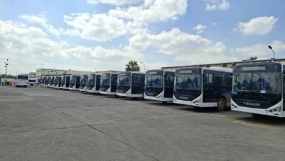 Delivery of 50 new buses to enhance urban transport