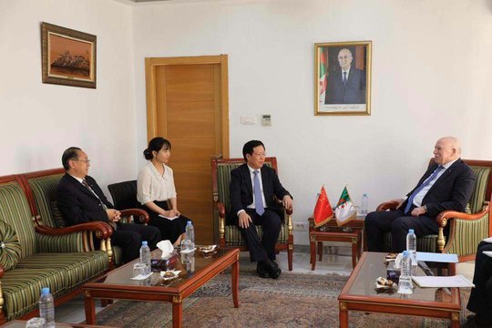 Discussions on an Algerian-Chinese partnership in the sectors of iron, mechanics, cement, and electricity