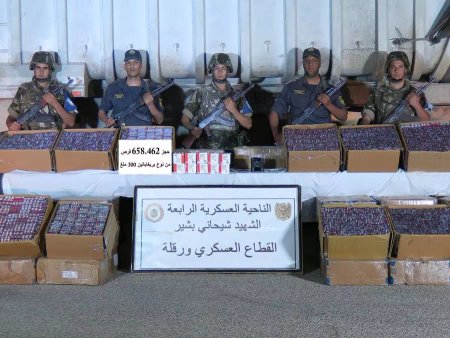 Dismantling of a criminal network and seizure of more than 658,000 psychotropic pills in Ouargla