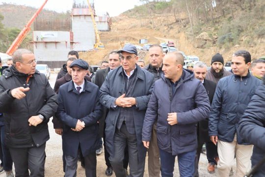 Djaoui inspects the state of the public works and basic infrastructure sector in Tébessa