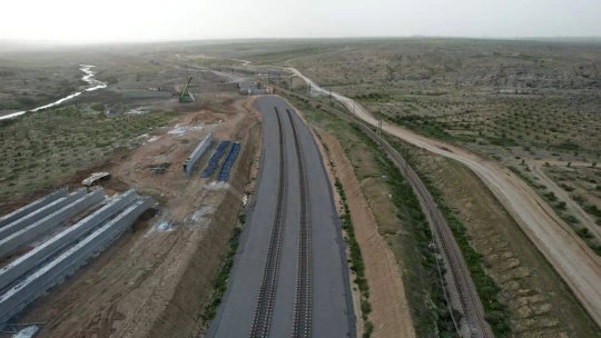 Eastern Mining Line: The section linking Draria and Wadi Kabrit is nearing its final stages