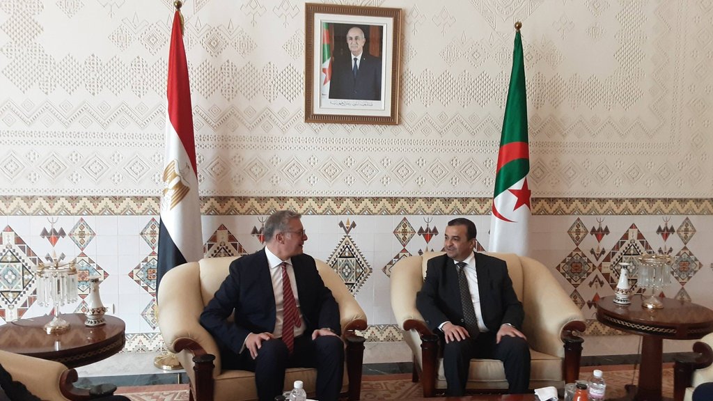 Egyptian Minister of Petroleum and Mineral Resources Begins Working Visit to Algeria
