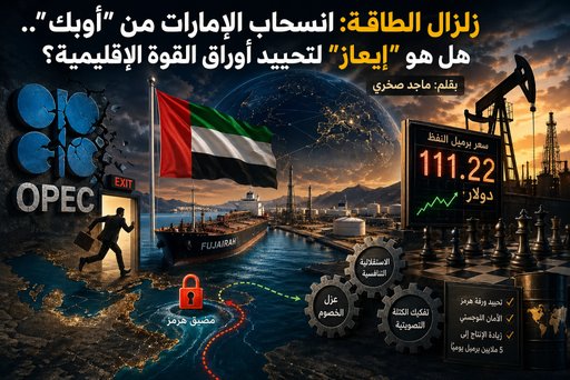 Energy Earthquake: UAE's Withdrawal from OPEC.. Is it a 'Signal' to Neutralize Regional Power Plays?