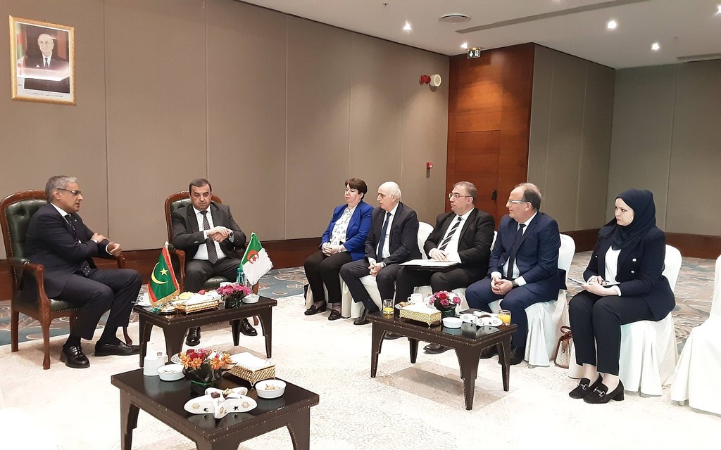 Enhancing Energy Cooperation Between Algeria and Mauritania: A Focus of Aqrab's Talks with His Mauritanian Counterpart