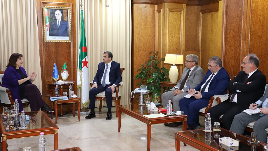 Enhancing Energy Cooperation: Meeting Between Arqab and the European Commissioner for Mediterranean Affairs