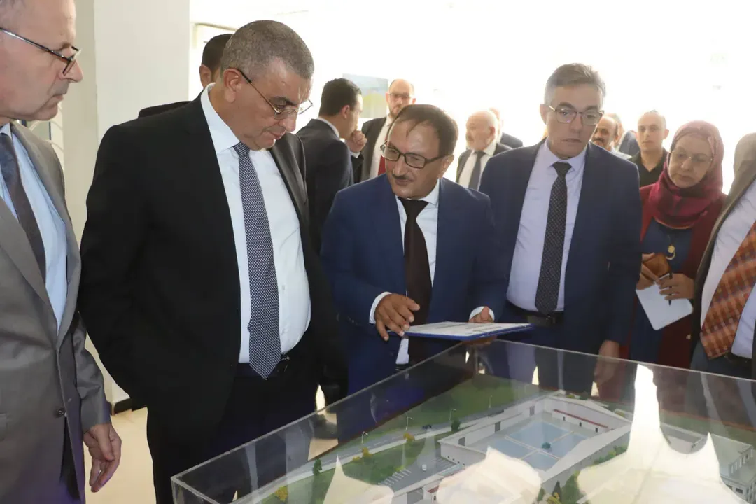 Expansion of the Djendjen Port: Djaoui reviews marine studies laboratory experiments related to the project
