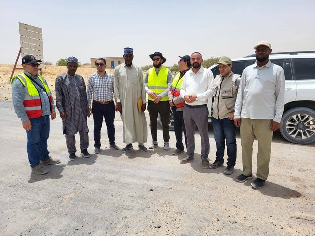 Field visit by the Algerian technical delegation to inspect the sites