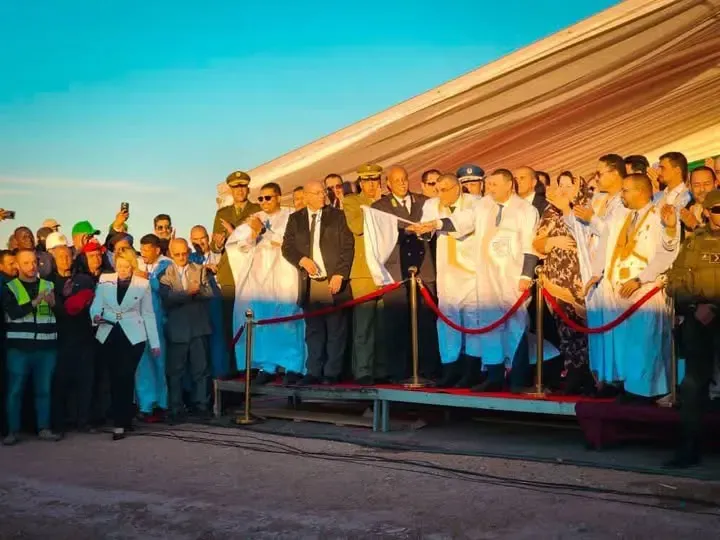 First Shipment of Gara Djebilet Iron to Béchar