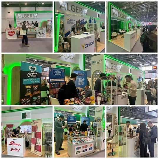 Food and Beverage Industry Exhibition in London: Algerian Participation Concludes with Export Contracts and Cooperation Agreements