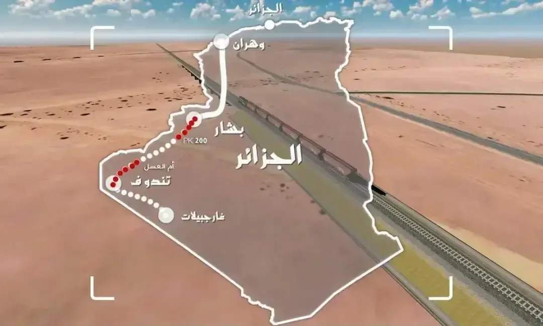 Gara Djebilet-Tindouf-Bechar Mining Line: An Unprecedented Structural Project with National Economic Dimensions