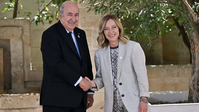 Gas and strategic partnership: Meloni in Algiers