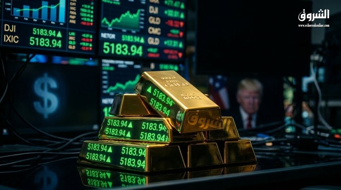 Gold Rises by $84 as US Dollar Index Declines