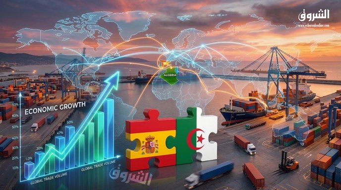 Growth of Trade Exchanges Between Algeria and Spain