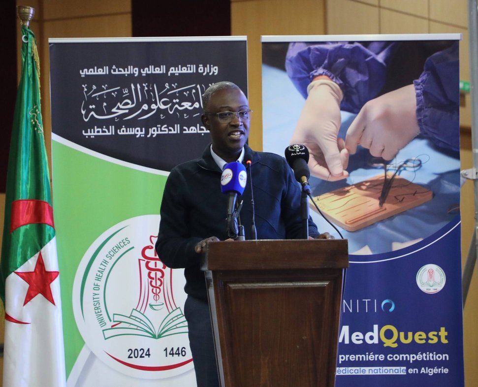 Health Minister Supervises Launch of First National Medical Students' Competition in Algeria