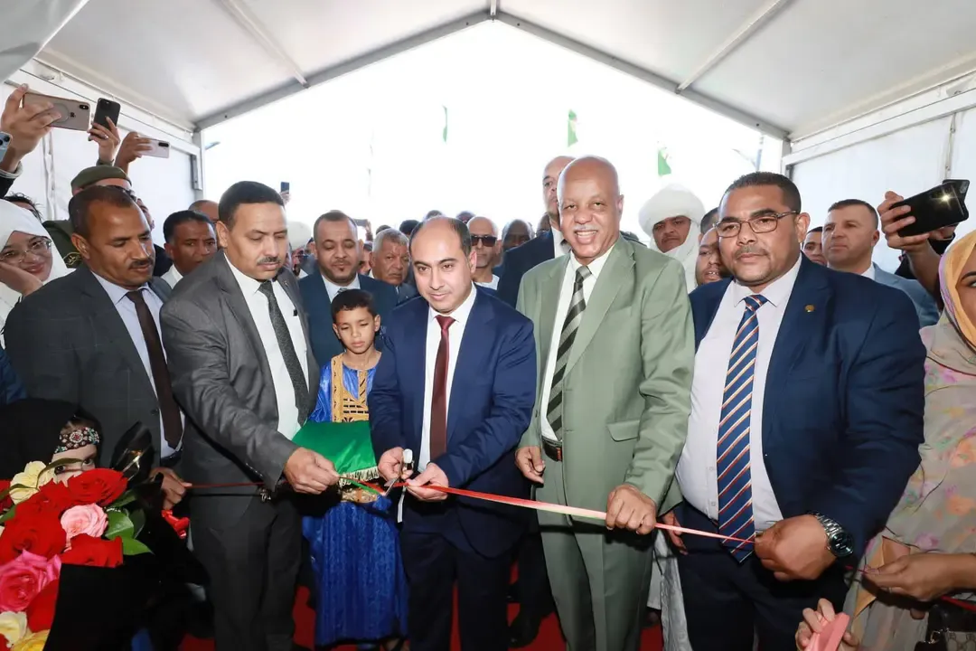 Inauguration of the Exhibition of Algerian Services and Products for Export in Tindouf