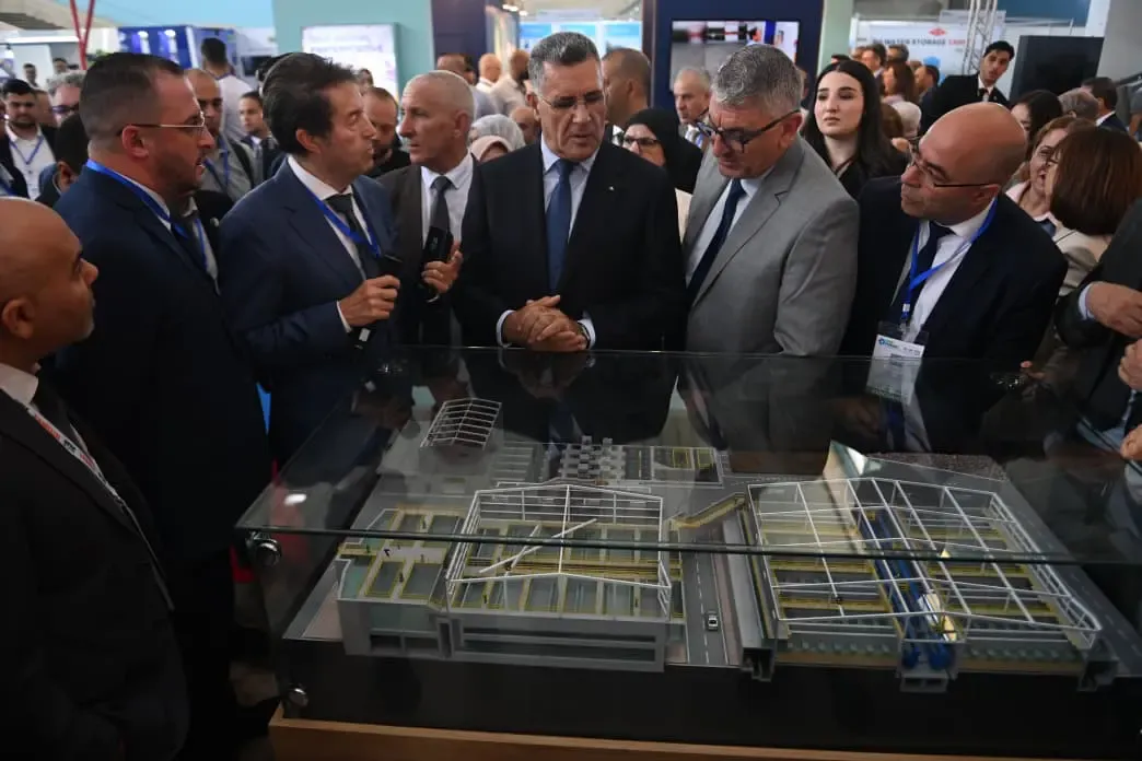 Inauguration of the International Exhibition of Equipment, Technologies, and Water Services in Algiers