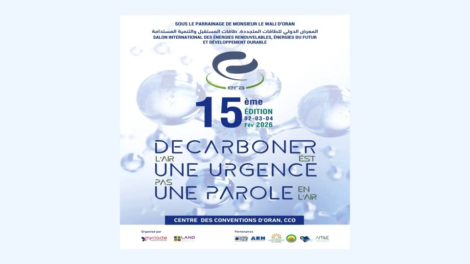 International Exhibition of Renewable Energies, Future Energies, and Sustainable Development from February 2 to 4 in Oran