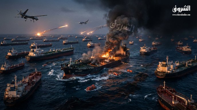 Iran War.. More than 250 Tankers Stopped in the Gulf Amid Rising Tensions