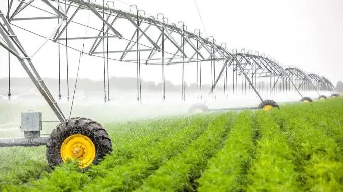 Irrigation: Recovering 60% of wastewater to meet the needs of the agricultural sector