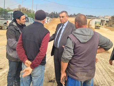 Jalawi inspects several road projects in the capital