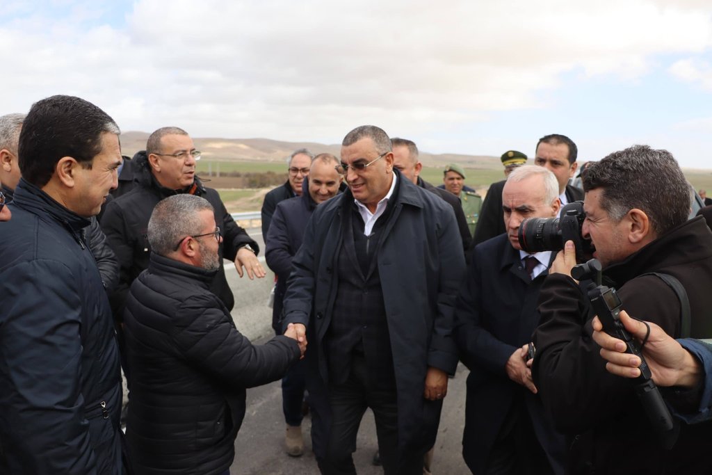 Jlaoui inspects the state of the public works and basic infrastructure sector in Tebessa