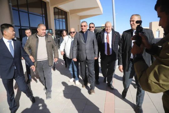 Jlaoui inspects various facilities and installations of the Béchar-Beni Abbes-Tindouf railway line