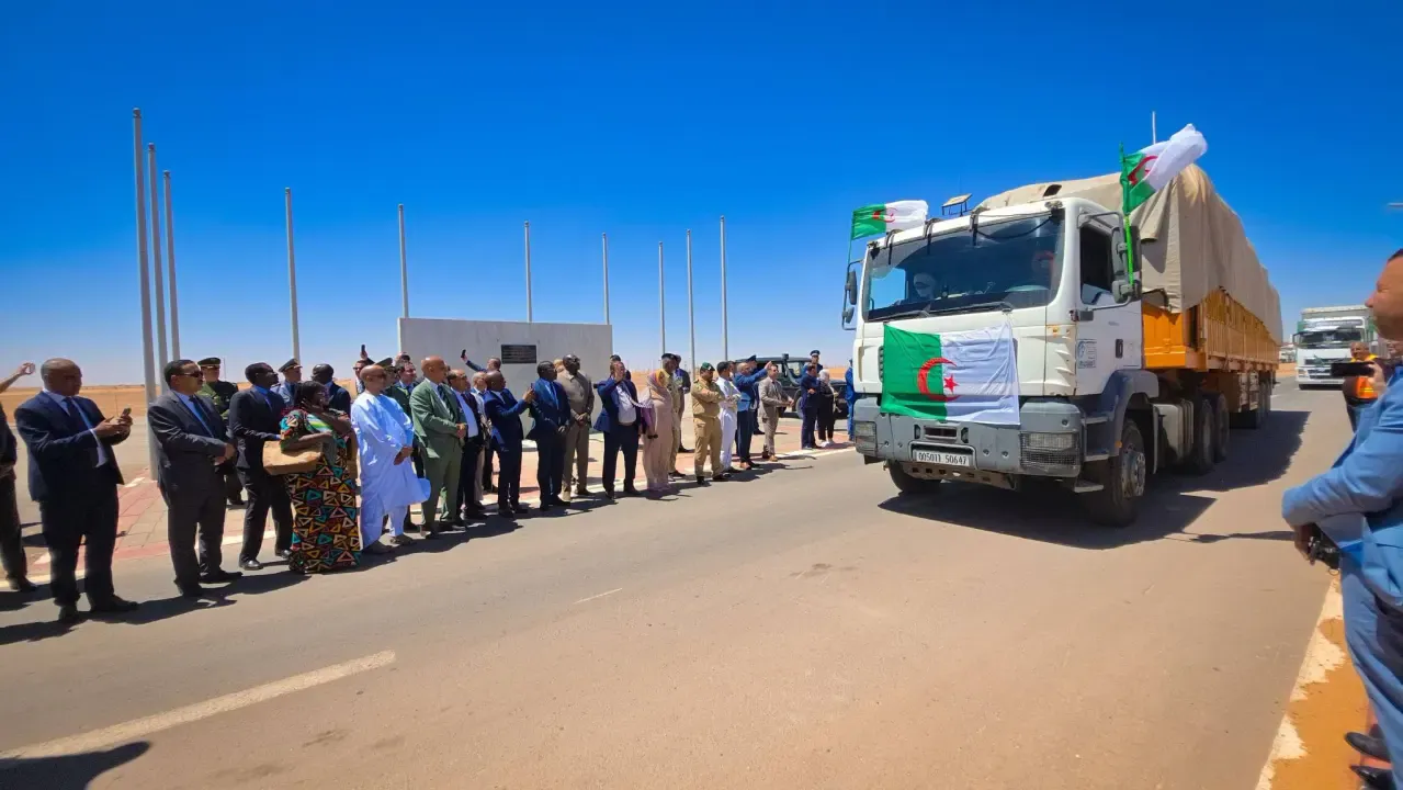 Launch of the export operation of 33 shipments of products to Mauritania
