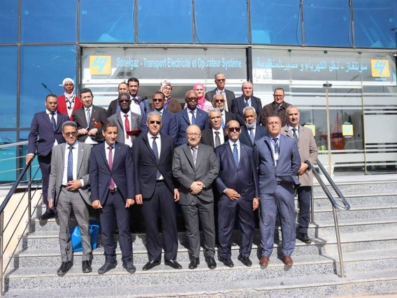 Mauritanian Minister of Energy and Oil Visits the National Control Center for the Electrical System