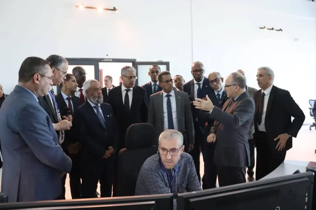 Mauritanian Minister of Energy and Oil Visits the National Center for Electrical System Control