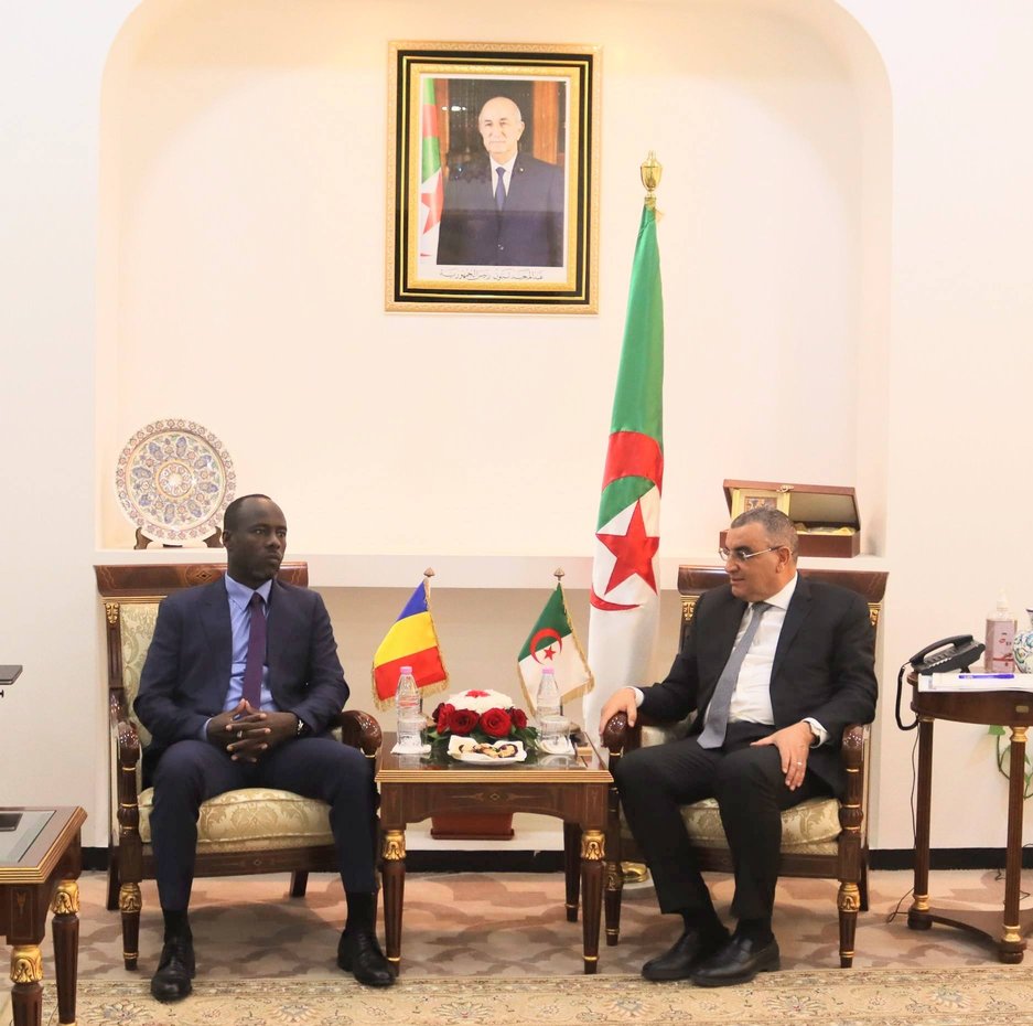 Minister of Public Works Discusses Ways to Enhance Bilateral Cooperation with His Chadian Counterpart