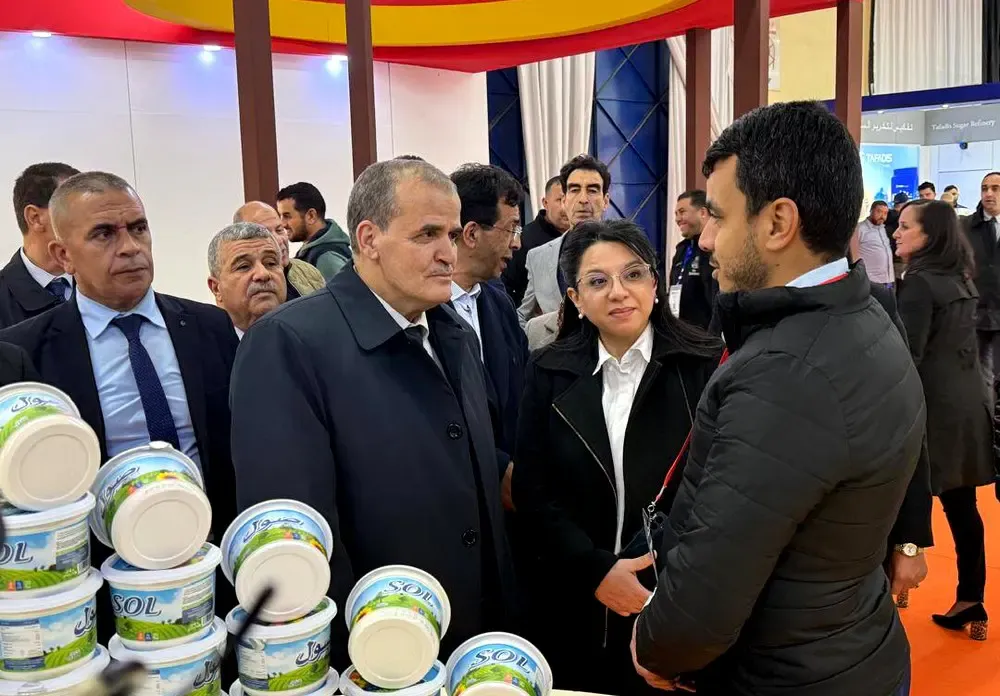 Ministers of Foreign and Domestic Trade Visit 'Ghazagro' Food Industries Exhibition