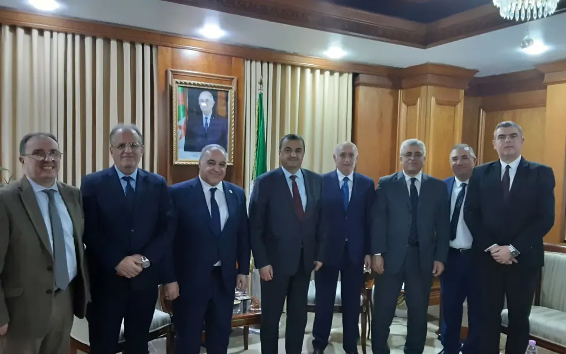 Mr. Arqab receives the Secretary General of the African Petroleum Producers Organization