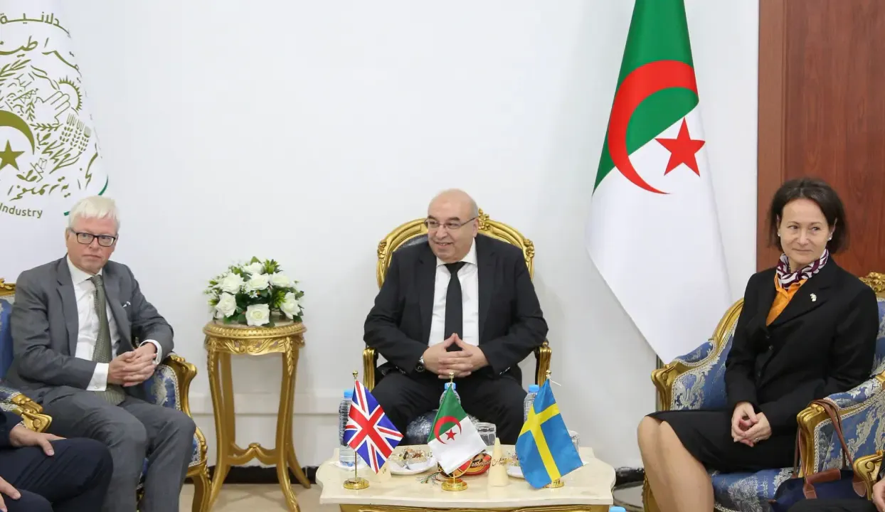 Mr. Gouidri discusses cooperation and investment prospects with the ambassadors of Sweden and the United Kingdom