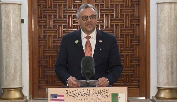 Mr. Pauls Highlights the Strength of Algerian-American Relations and the Commitment of Both Countries to Achieve a More Peaceful and Prosperous Future