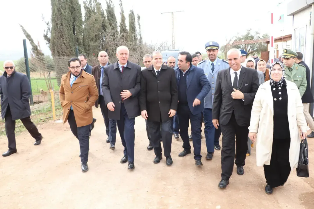 Mr. Rzig supervises four new export operations from Tlemcen