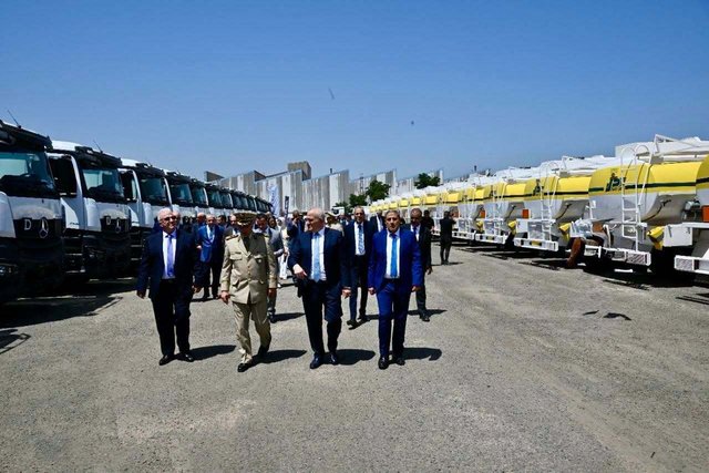 Naftal Receives First Batch of 400 Complete Truck Sets
