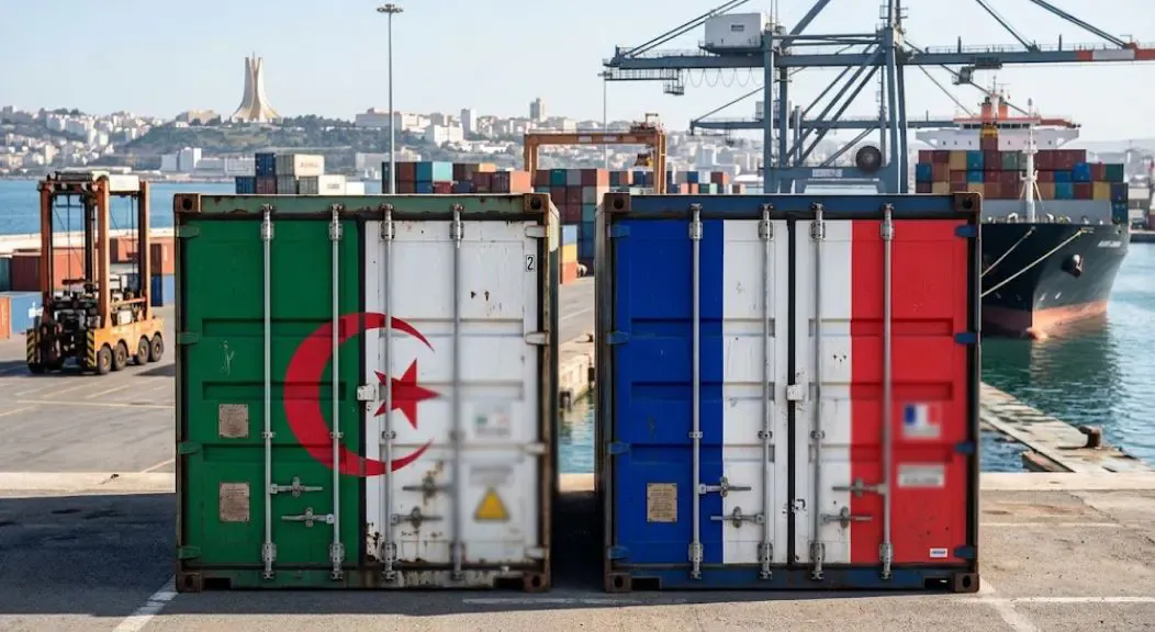 Near complete closure of French exports to Algeria