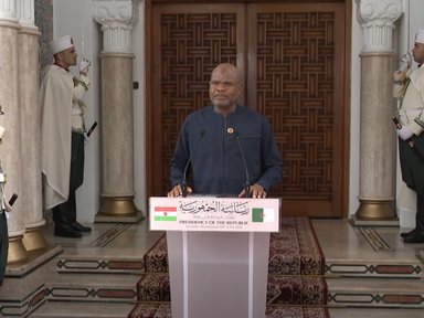 Niger's Minister of Petroleum Praises the 'Unprecedented and Strategic' Level of Cooperation Between His Country and Algeria