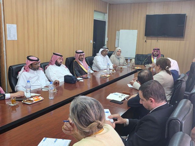 Officials from the Ministry of Foreign Trade and Export Promotion Receive a Delegation of Saudi Businessmen