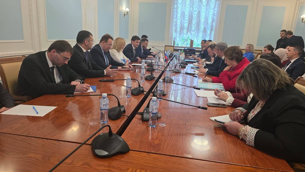 Opening of the preparatory meeting for the 13th session of the Algerian-Russian Joint Committee for Economic Cooperation in Moscow