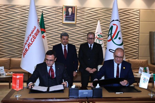 Partnership Agreement between Air Algeria and Algerian Public Television