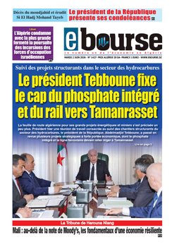 PDF eBourse of June 2, 2026 – Economic, Finance and Stock Market News in Algeria
