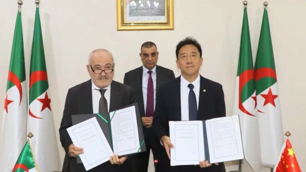 Port Dredging a Memorandum of Understanding between Algeria and China