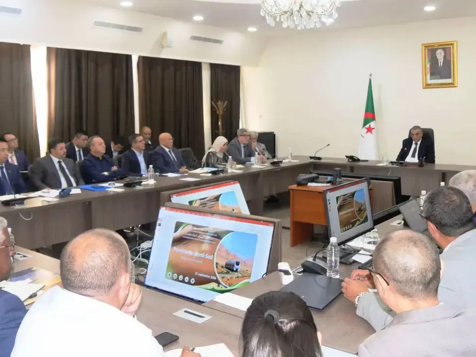 Railways: Coordinating meeting in preparation for the launch of the project linking the north of the country to Timimoun