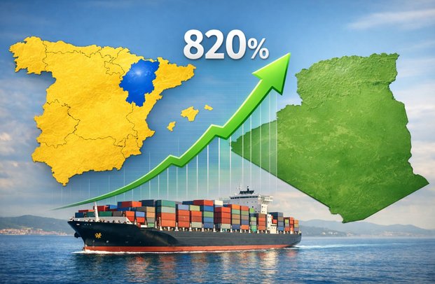 Remarkable Shift in Trade Exchanges between Algeria and Aragon Region