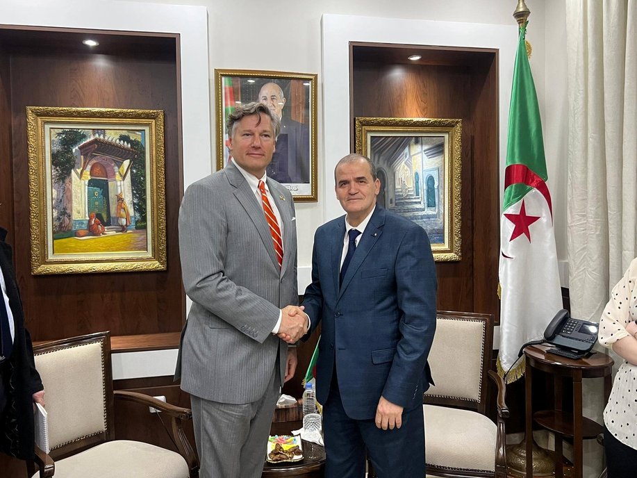 Rzig Receives U.S. Deputy Secretary of State