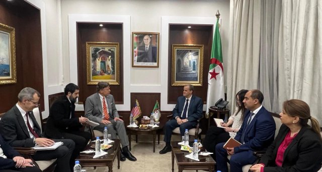 Rzig receives US Deputy Secretary of State