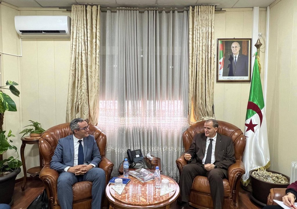 Rziq Receives the CEO of 'Fiat Algeria'