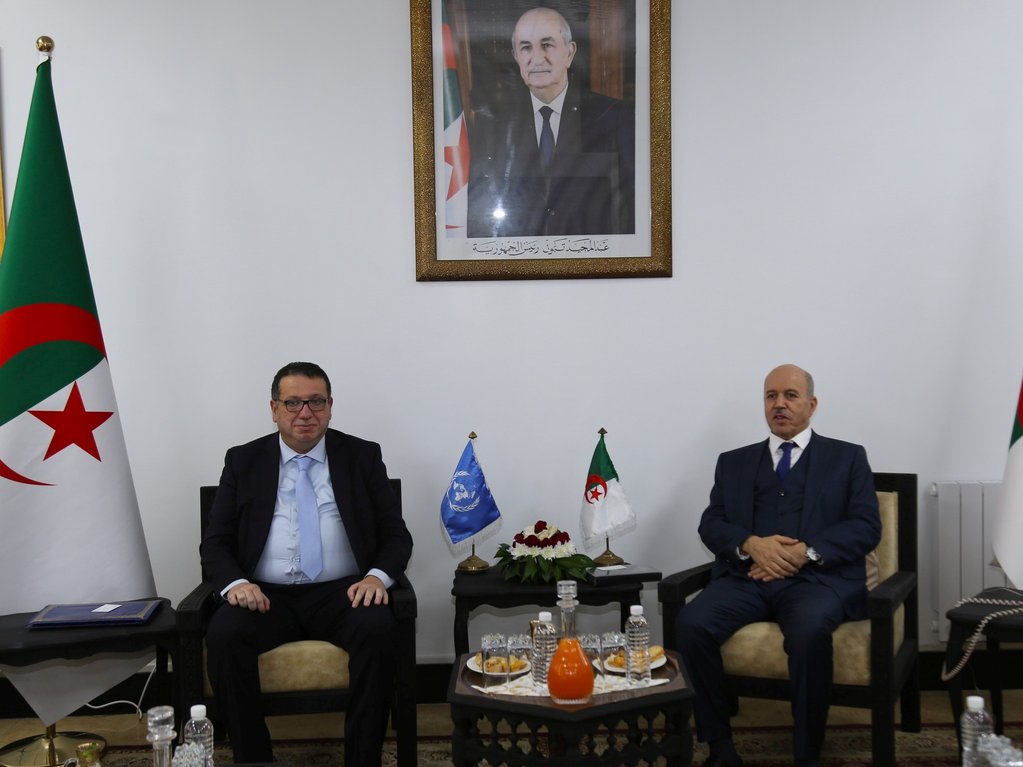 Sayhi Receives Director of the International Labour Organization Office in Algeria